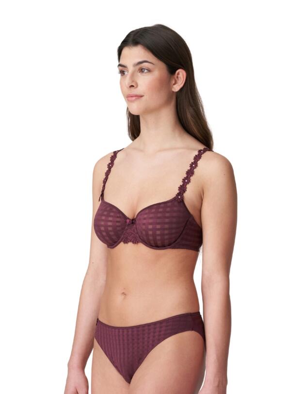 Marie Jo Avero Non-Padded Full Cup Bra Wine