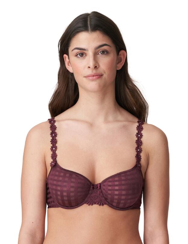 Marie Jo Avero Non-Padded Full Cup Bra Wine