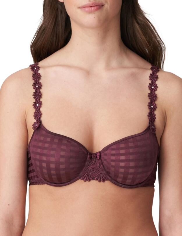 Marie Jo Avero Non-Padded Full Cup Bra Wine