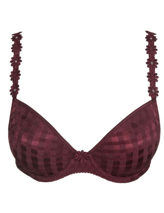 Marie Jo Avero Padded Plunge Bra Wine