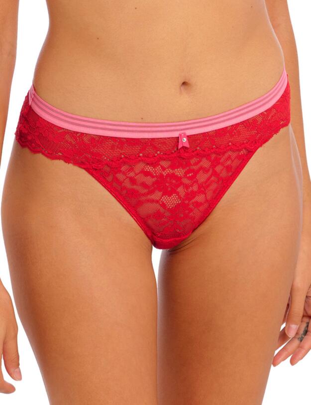 Freya Offbeat Brazilian Brief Chilli Red 