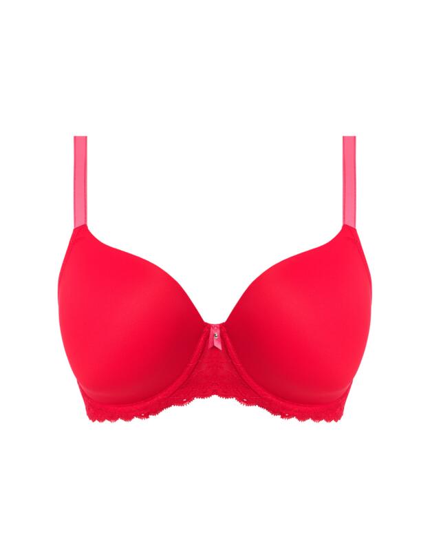 Freya Offbeat T Shirt Bra Chilli Red 