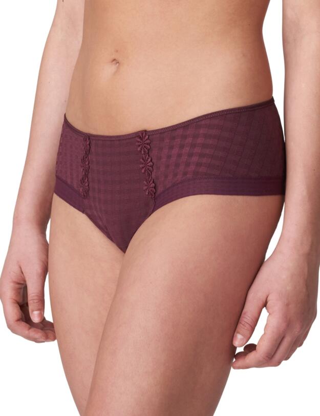 Marie Jo Avero Padded Hotpants Wine