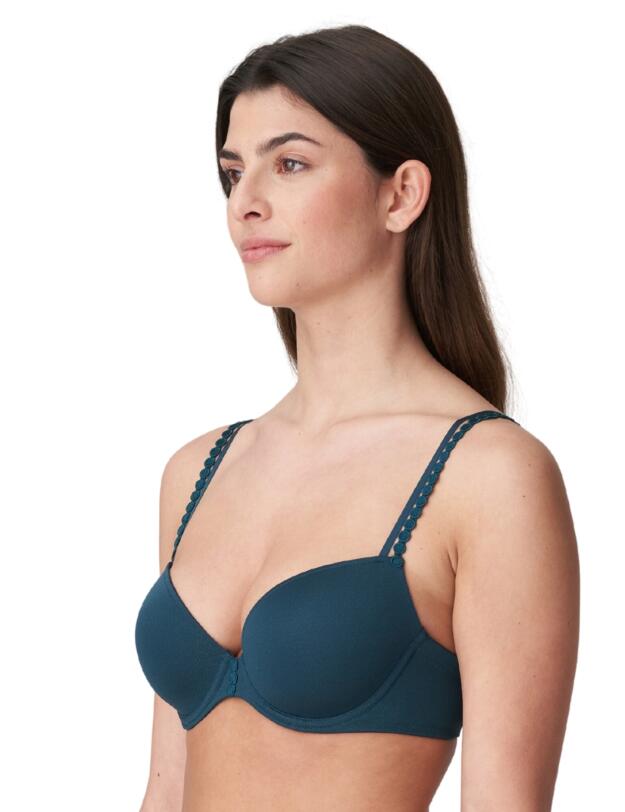 Marie Jo Tom Mini Padded Plunge Bra Empire Green
