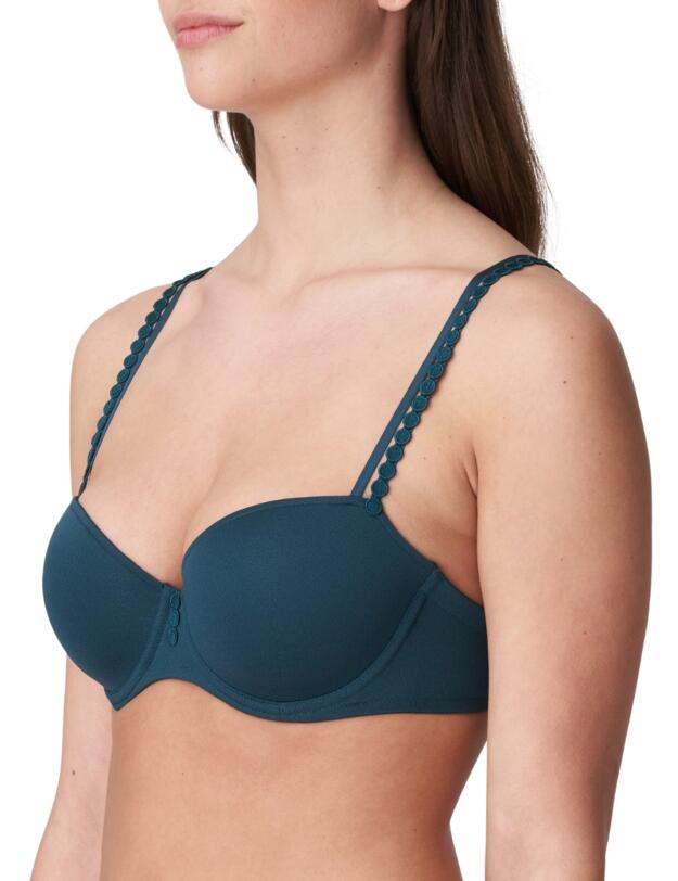 Marie Jo Tom Mini Padded Balcony Bra Empire Green