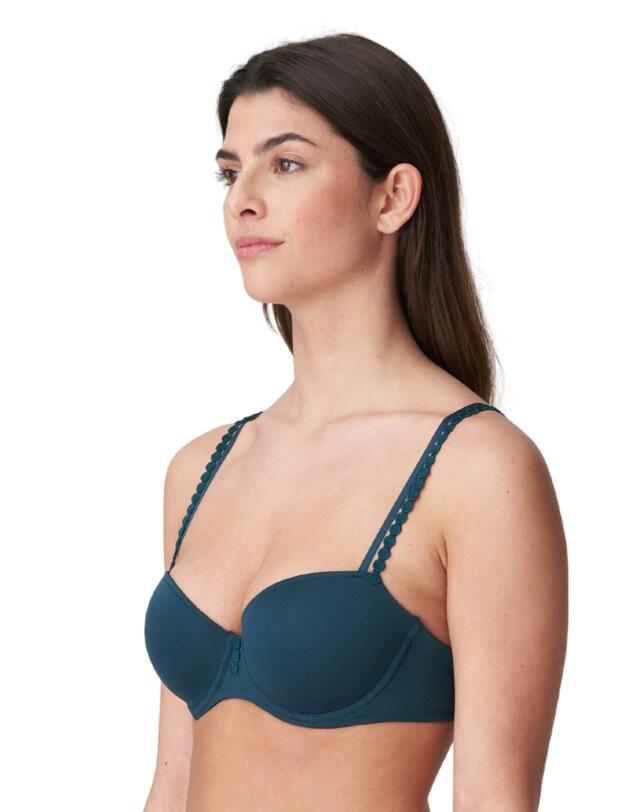 Marie Jo Tom Mini Padded Balcony Bra Empire Green