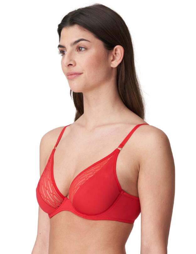 Marie Jo Tanzara Plunge Bra Scarlet