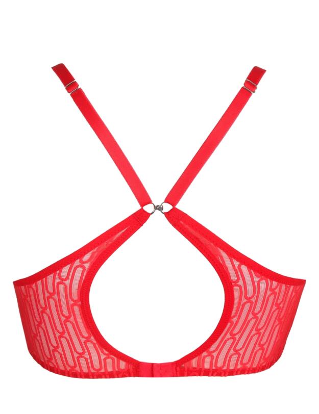 Marie Jo Tanzara Padded Heartshape Bra Scarlet