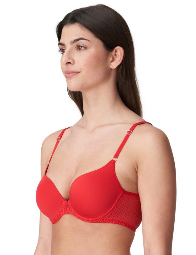 Marie Jo Tanzara Padded Heartshape Bra Scarlet
