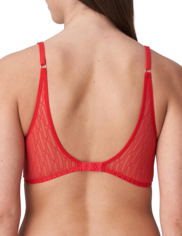 Marie Jo Tanzara Padded Heartshape Bra Scarlet