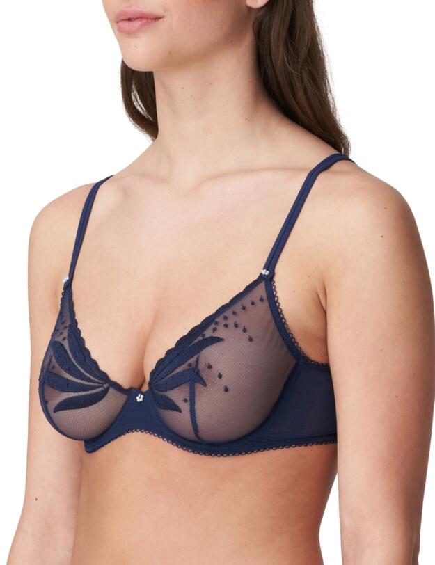  Marie Jo Etoile Plunge Bra Sapphire Blue