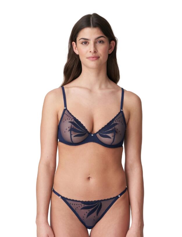  Marie Jo Etoile Plunge Bra Sapphire Blue