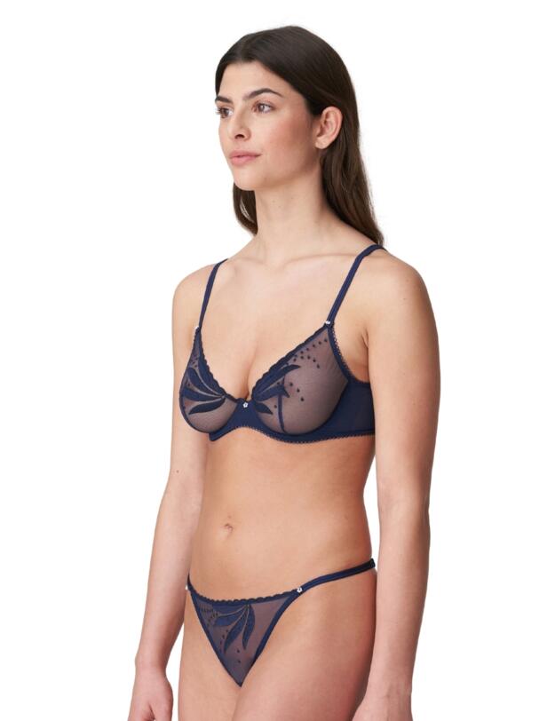  Marie Jo Etoile Plunge Bra Sapphire Blue