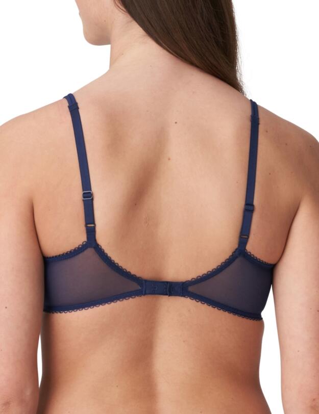 Marie Jo Etoile Half Padded Plunge Bra Sapphire Blue