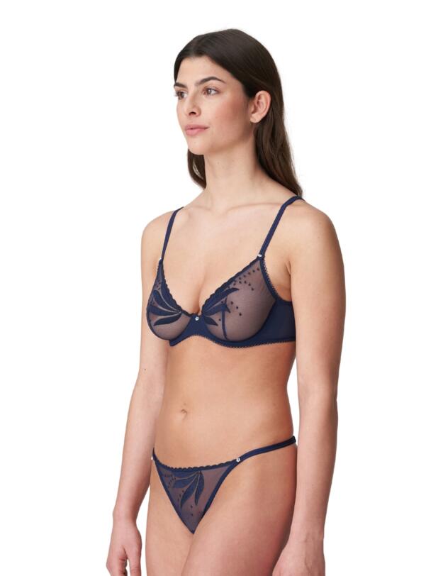 Marie Jo Etoile Thong Sapphire Blue