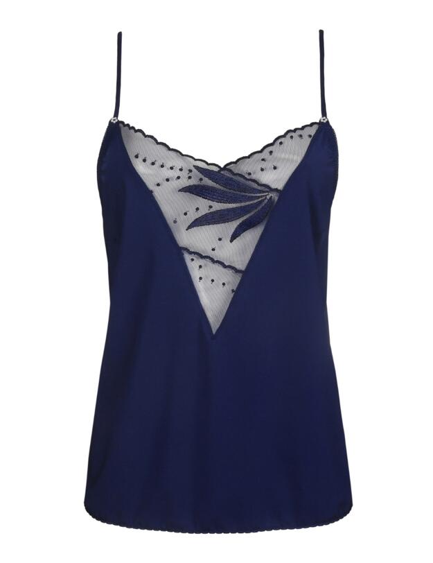 Marie Jo Etoile Shorts and Camisole Set Sapphire Blue