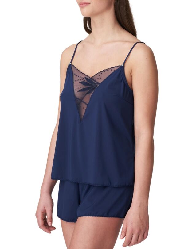 Marie Jo Etoile Shorts and Camisole Set Sapphire Blue