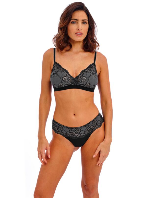 Wacoal Florilege Tanga Brief Black 
