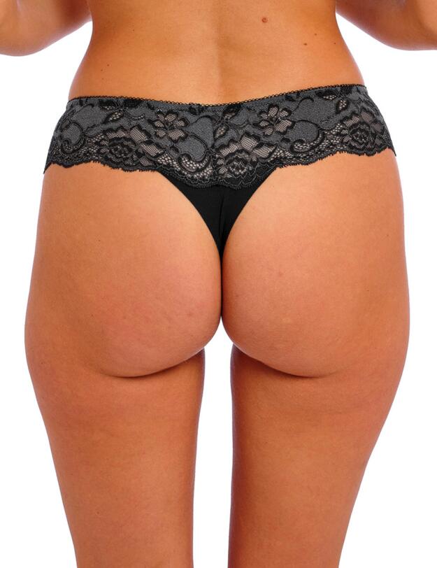 Wacoal Florilege Tanga Brief Black 
