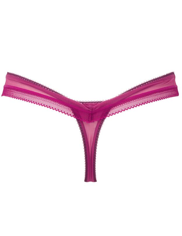 Gossard Swirl Thong Raspberry 