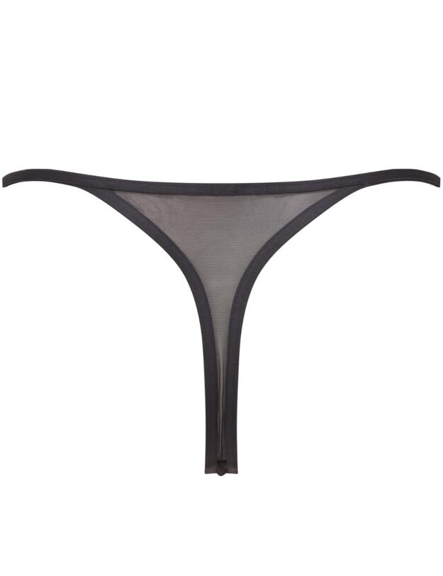 Gossard VIP Rapture High Leg Thong Black 