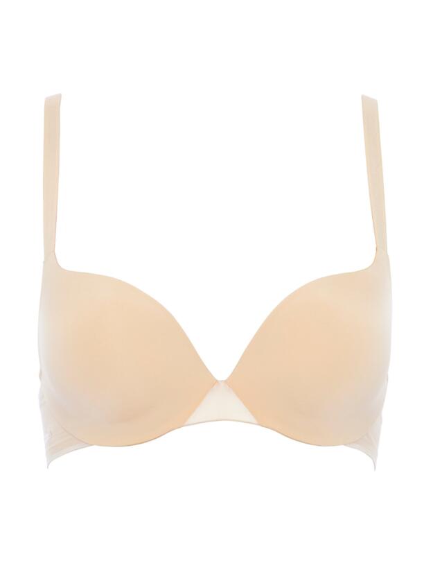 Chantelle Essentaill Push Up Bra Golden Beige 