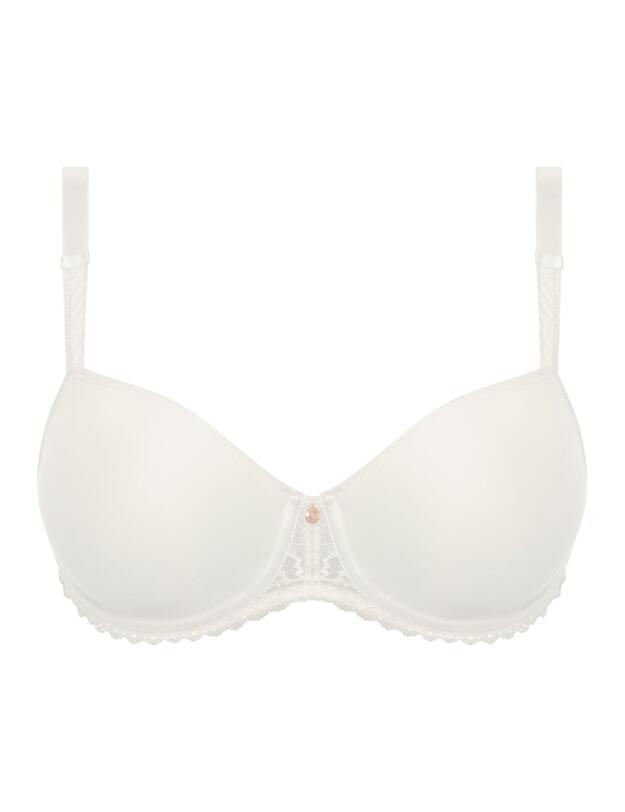 Chantelle Every Curve Half Cup Memory Foam T-Shirt Bra Milk