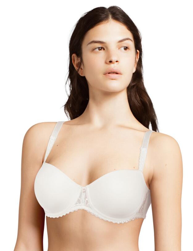 Chantelle Every Curve Half Cup Memory Foam T-Shirt Bra Milk