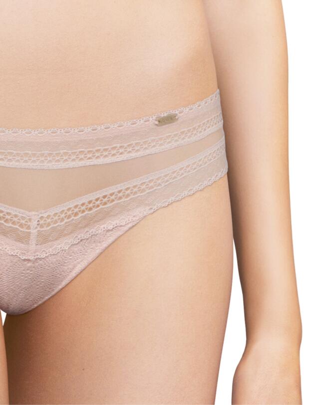 Chantelle Festivite Tanga Brief Golden Beige
