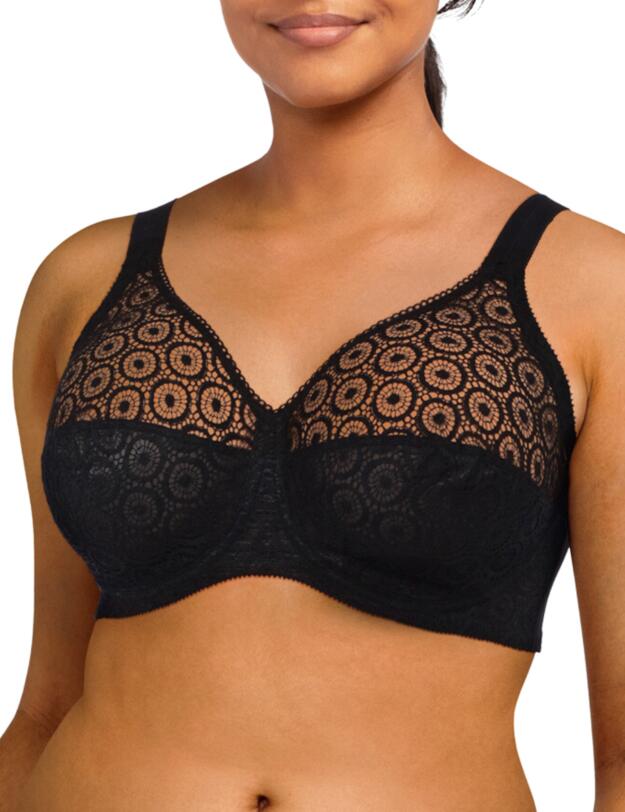 Chantelle Fete Full Coverage Underwired Bra Black