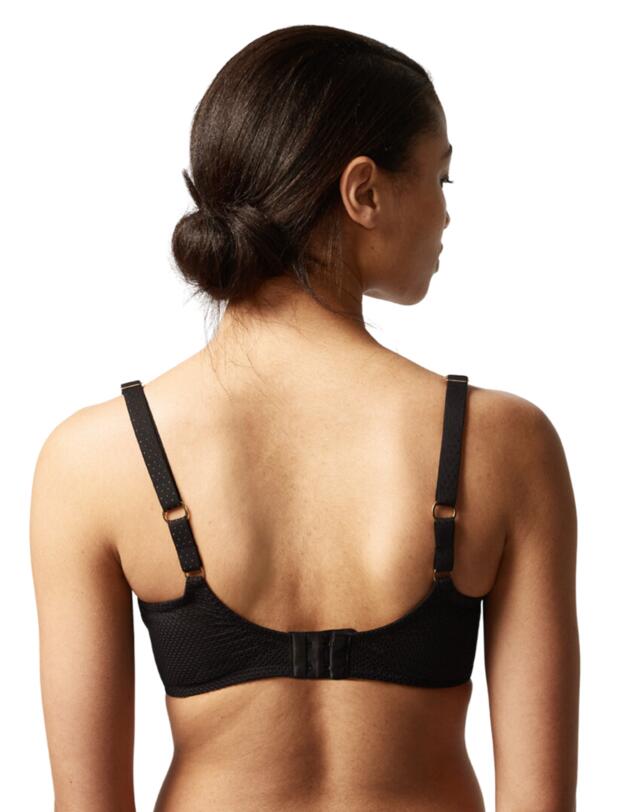 Chantelle Fleurs Full Coverage Underwired Bra Black