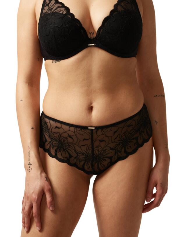Chantelle Fleurs Shorty Black