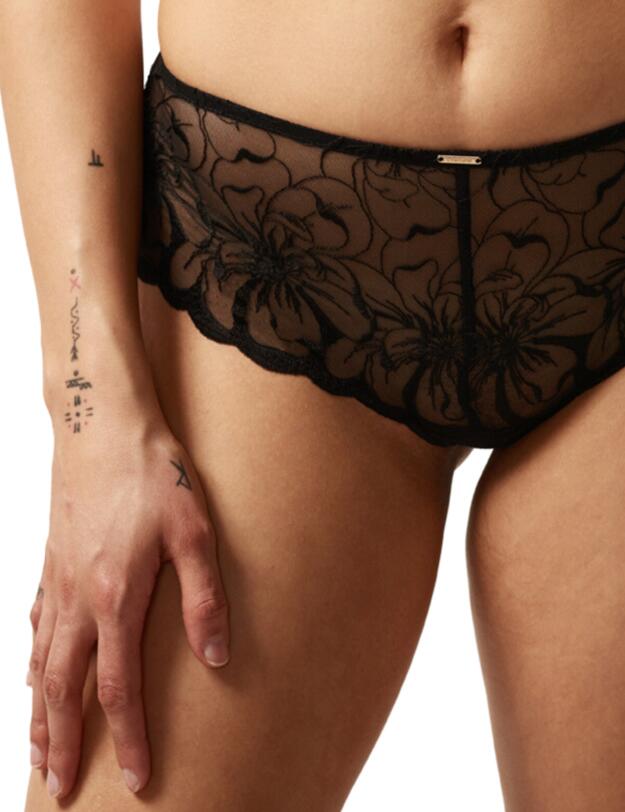 Chantelle Fleurs Shorty Black