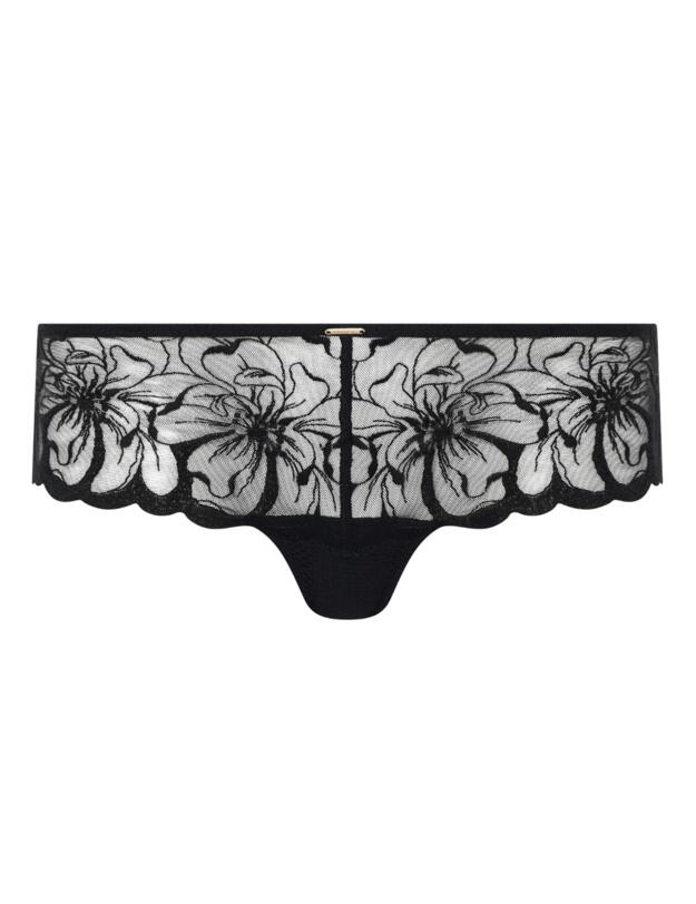 Chantelle Fleurs Shorty Black