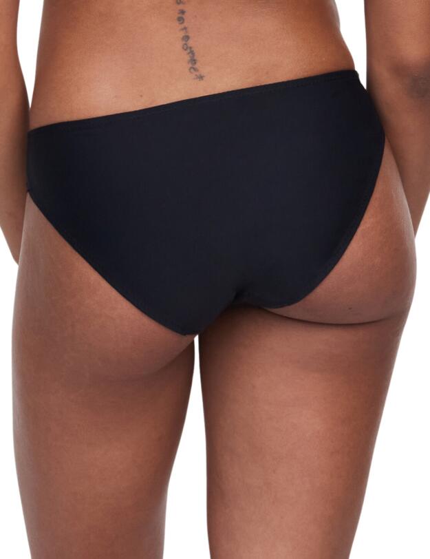 Chantelle Midnight Flowers Brazilian Brief Black 