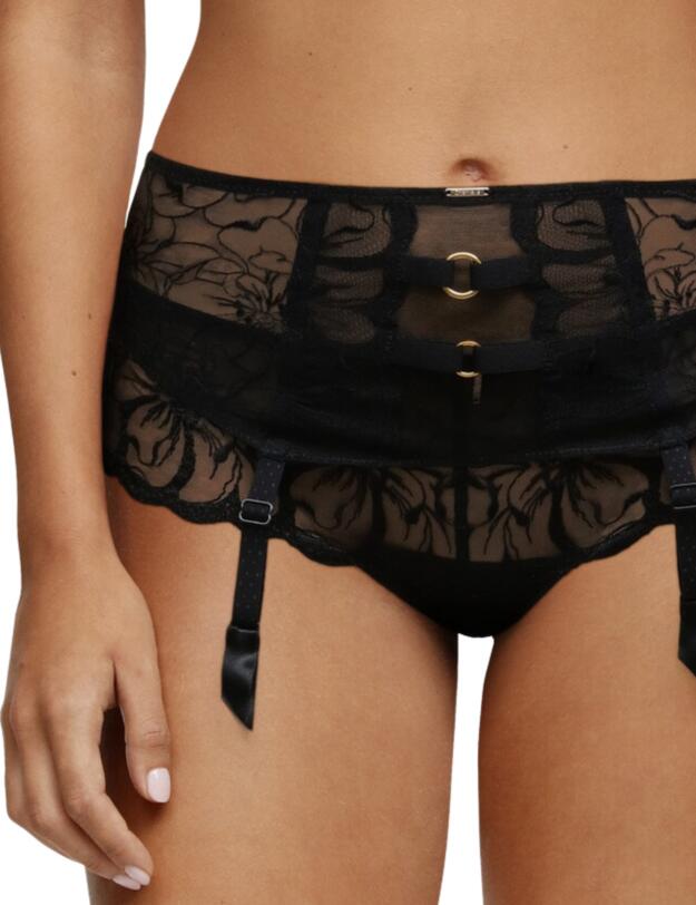 Chantelle Fleurs Waist Cincher Black