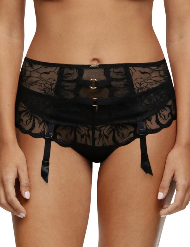 Chantelle Fleurs Waist Cincher Black