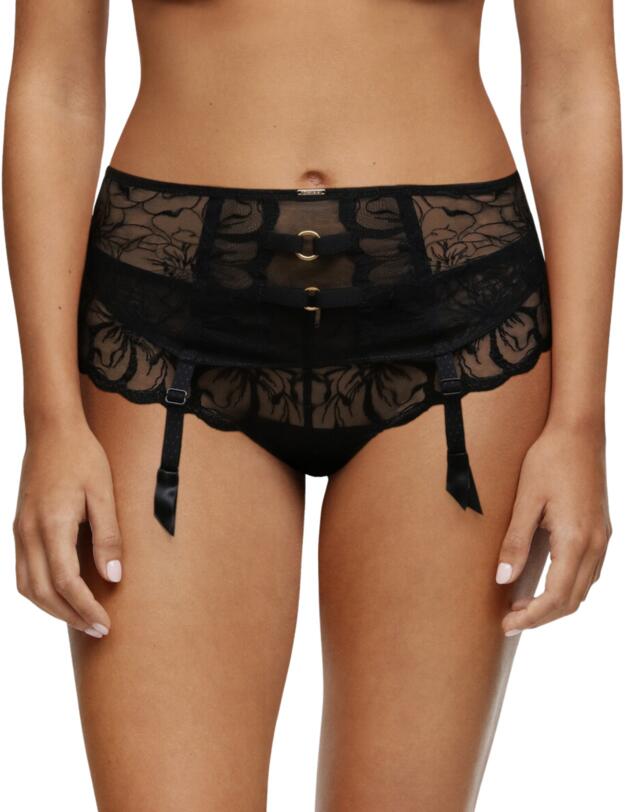 Chantelle Fleurs Waist Cincher Black