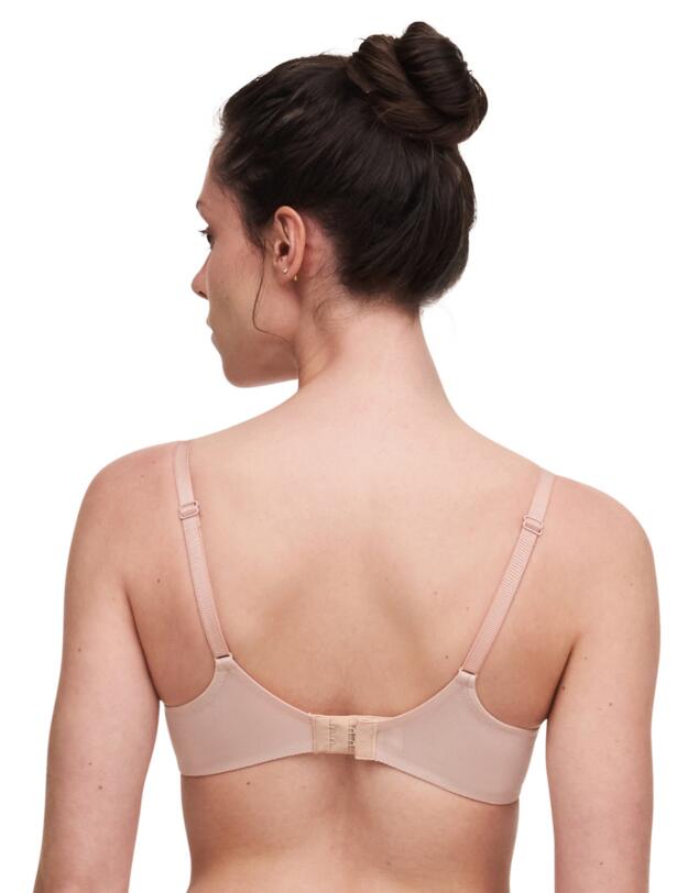 Chantelle Midnight Flowers Plunge T-Shirt Bra Black 