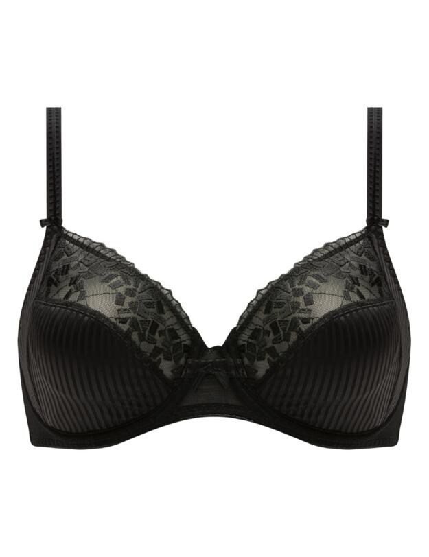 Chantelle Pont Neuf Very Covering Underwired Bra Black 