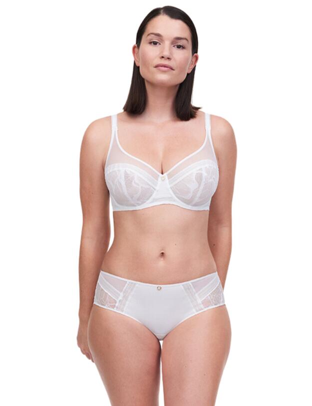 Chantelle True Lace Full Coverage Bra Milk