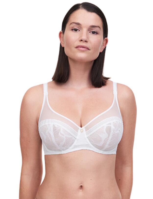 Chantelle True Lace Full Coverage Bra Milk