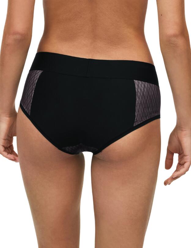 Chantelle Smooth Lines Shorty Brief Black/ Beige