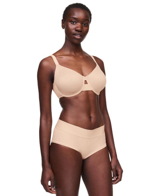 Chantelle Smooth Lines Shorty Brief Golden Beige