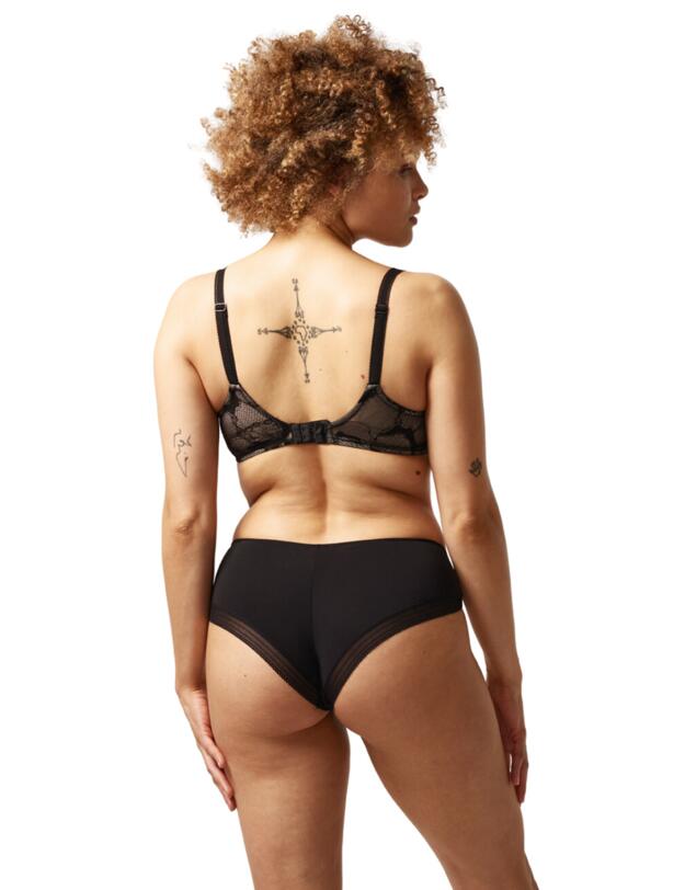 Chantelle True Lace Shorty Brief Black