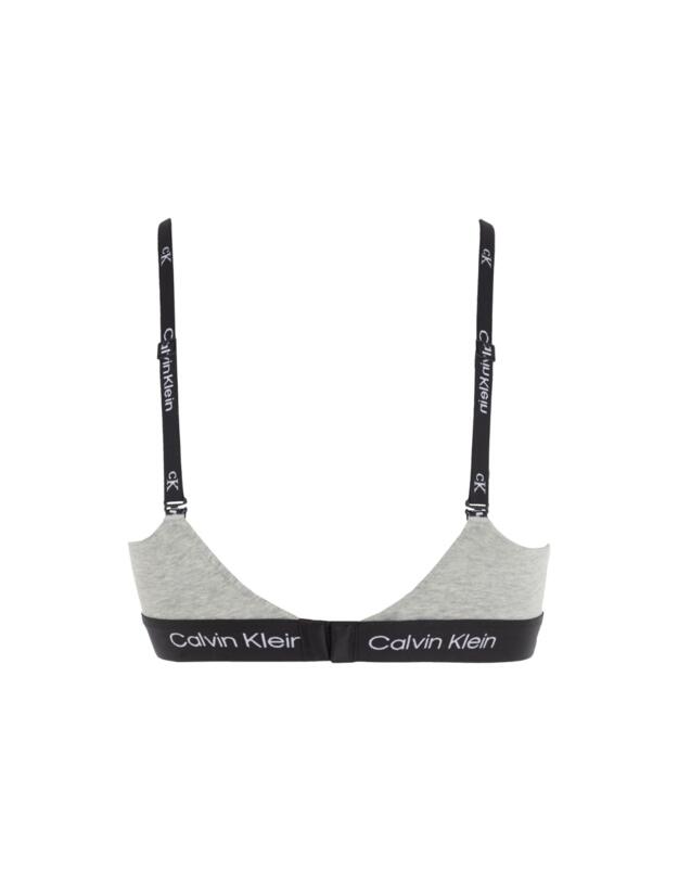 Calvin Klein CK1996 Lightly Lined Bralette Grey Heather 