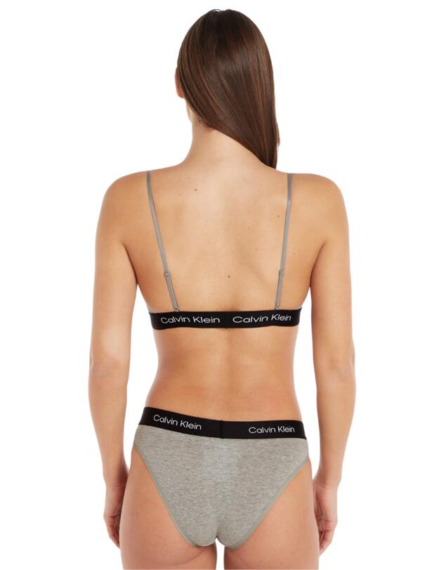 Calvin Klein CK1996 Unlined Bralette Grey Heather 