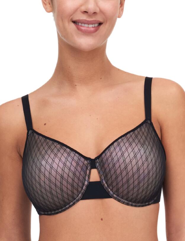 Chantelle Smooth Lines Moulded Bra Black/ Beige