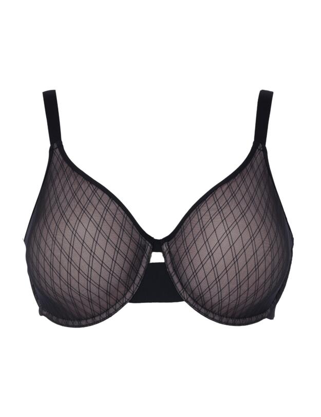 Chantelle Smooth Lines Moulded Bra Black/ Beige