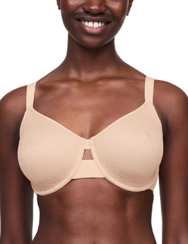 Chantelle Smooth Lines Moulded Bra Golden Beige